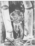 Samson painting, ICU Hall, Johannesburg, 1930s