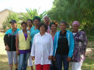 Dismissed farmworkers supported by CSAAWU