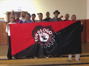 Tokologo African Anarchist Collective after a workshop